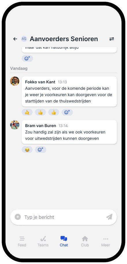 Lulu-groep Aanvoerders Senioren op een telefoon